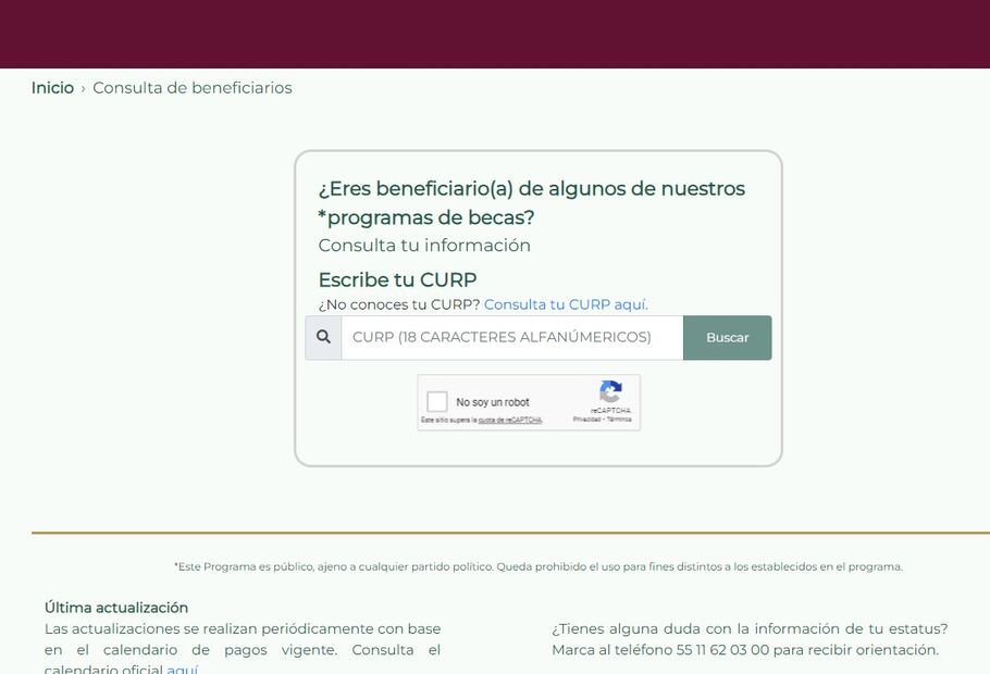 ¿Cuánto dinero llegará de la Beca Benito Juárez en 2024? (Foto: Sitio web)