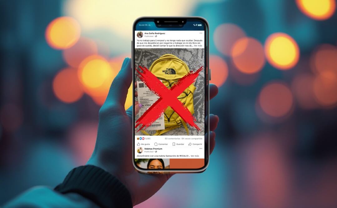 Ofertas falsas en redes sociales: así vacían cuentas bancarias con publicidad de tiendas como Liverpool. (Foto: Captura de pantalla)