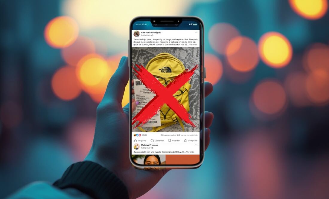 Ofertas falsas en redes sociales: así vacían cuentas bancarias con publicidad de tiendas como Liverpool. (Foto: Captura de pantalla)