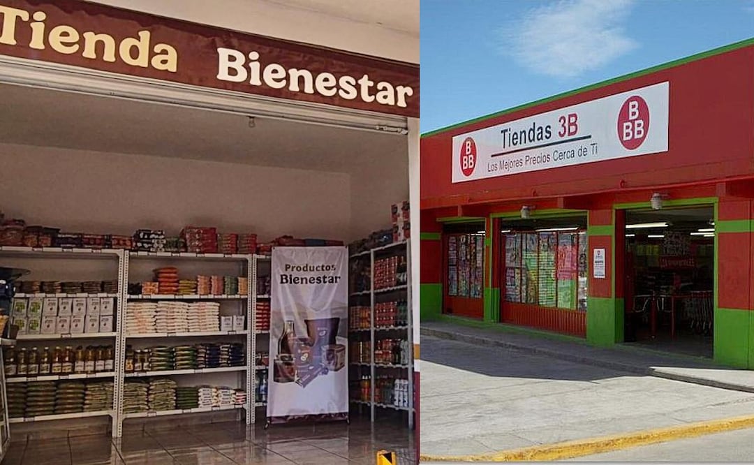 Tiendas Bienestar vs Tiendas 3B. (Foto: Captura de pantalla)