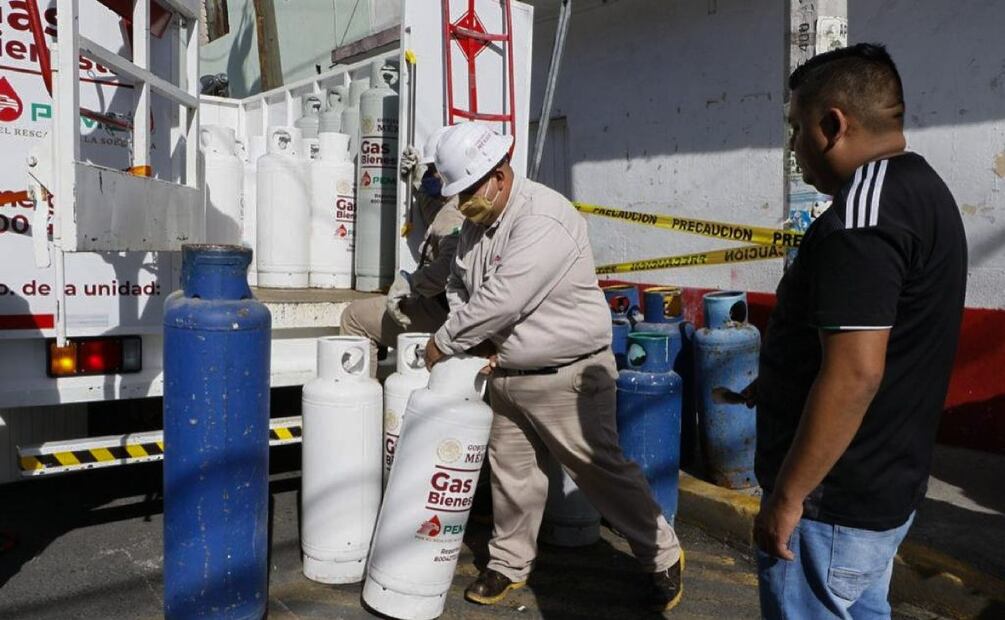 Precio actual del cilindro de 20 kg de gas LP en Gas Bienestar (Foto: Cuartoscuro)