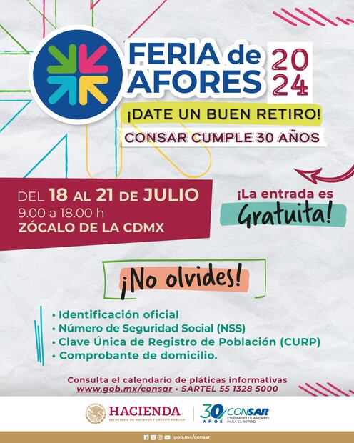 Feria de Afore 2024. (Foto: Redes sociales)