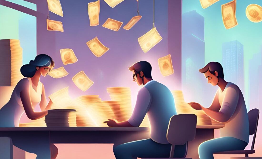 El abanico de opciones para hacer crecer tu dinero es muy grande. (Foto: Creada con IA)