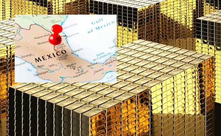 Casi todo el oro de México está en otro país y esta es la razón