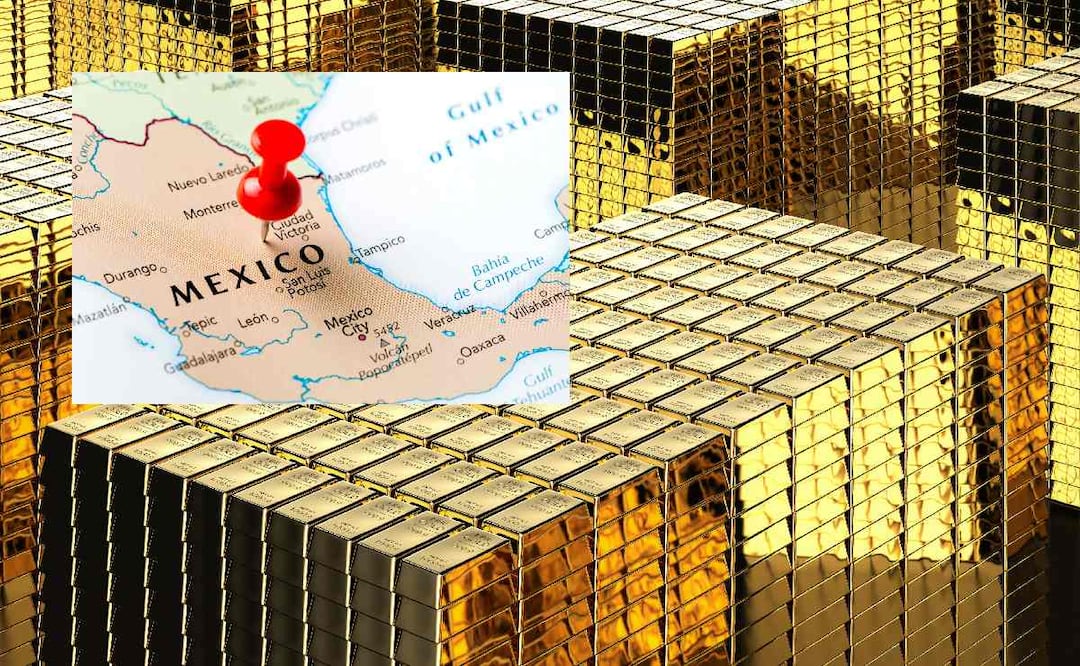 ¿Qué lugar ocupa México en las reservas de oro? (Foto: DeDinero)