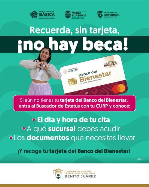Beca Benito Juárez. (Foto: Redes sociales)