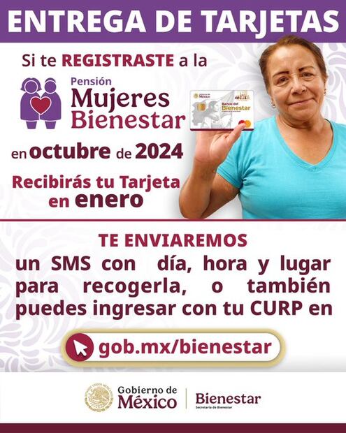 Entrega de tarjetas del Banco del Bienestar. (Foto: Redes sociales)