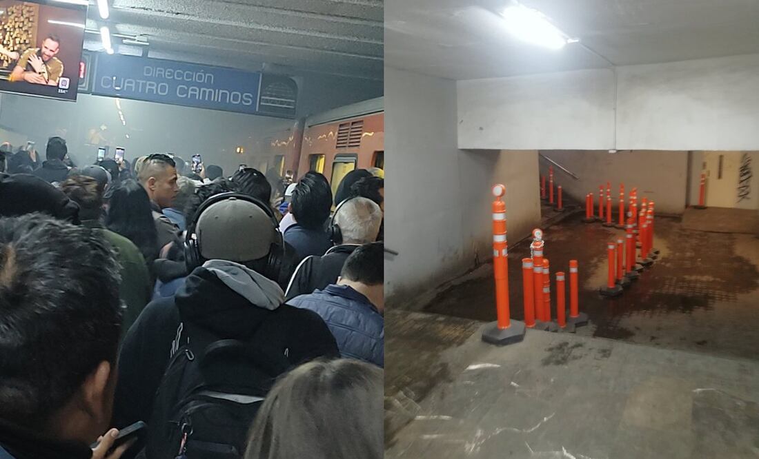 El Metro recomienda a los usuarios a siempre resguardar sus pertenencias al ingresar al andén, además de respetar la línea amarilla. (Foto: Redes sociales)