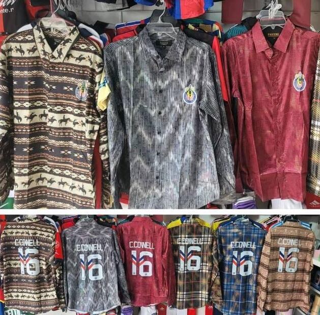 Existe una variedad  de colores y diseños de camisas. (Foto: Redes sociales)
