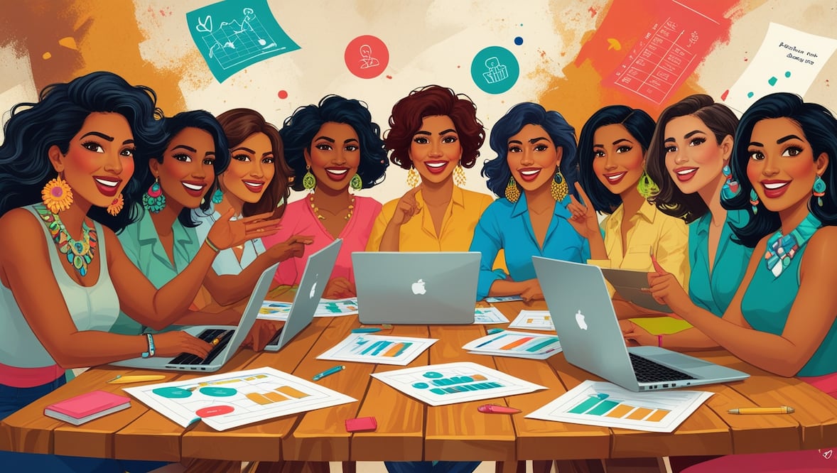 Proyecto Minerva ofrece educación financiera con perspectiva de género para mujeres mexicanas (Foto: IA)