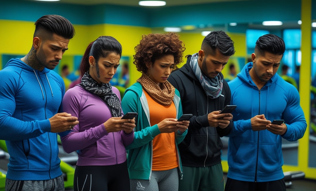 Usuarios de 1Fit México se quedan sin acceso a servicios tras el cierre inesperado de la aplicación (Foto: IA)