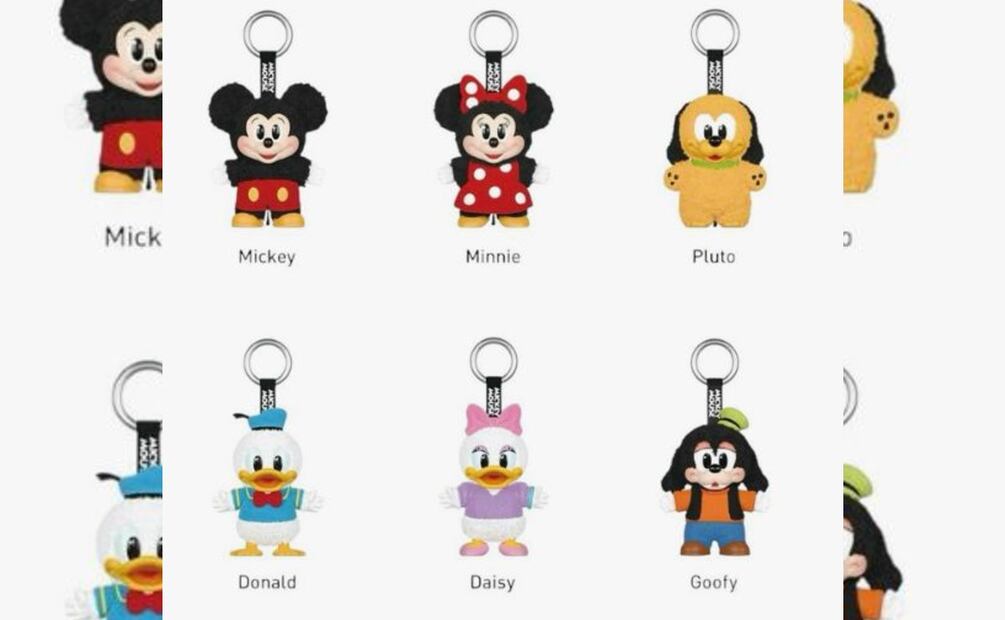 Disney se une a la tendencia viral de los Labubus (Foto: Captura de pantalla Mercado Libre)