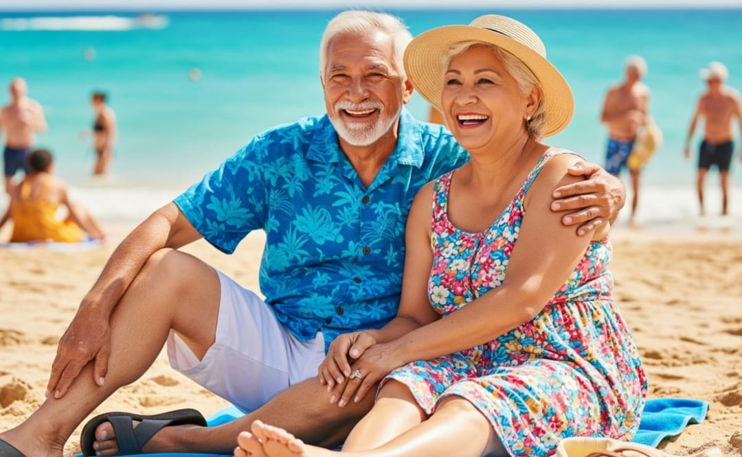 Aprovecha los descuentos INAPAM para viajar en verano. (Foto: Creada con IA)