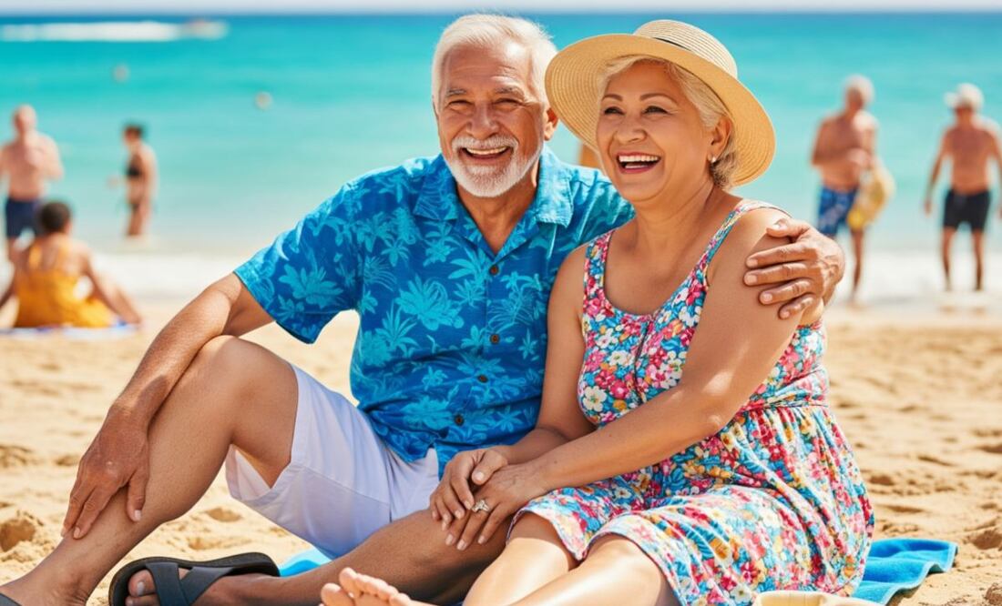 Aprovecha los descuentos INAPAM para viajar en verano. (Foto: Creada con IA)