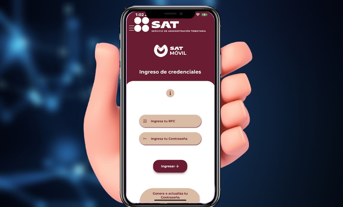 Conoce qué trámites del SAT puedes realizar desde tu dispositivo móvil. (Foto: DeDinero)