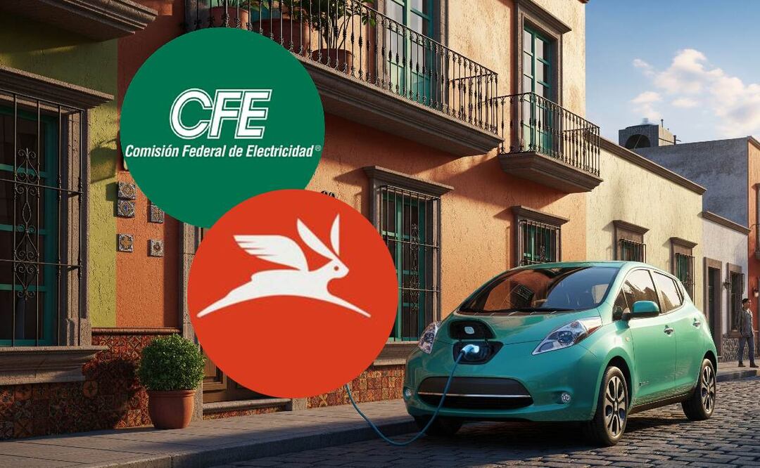 Costo real de recargar un auto eléctrico en México hoy ¿Se elevará tu recibo de CFE con el auto Olinia?. (Foto: Creada con IA)