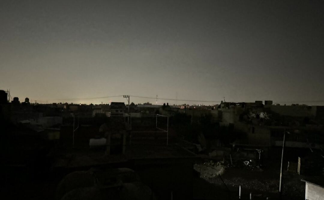 Apagón masivo en diversas ciudades de México. (Foto: DeDinero)