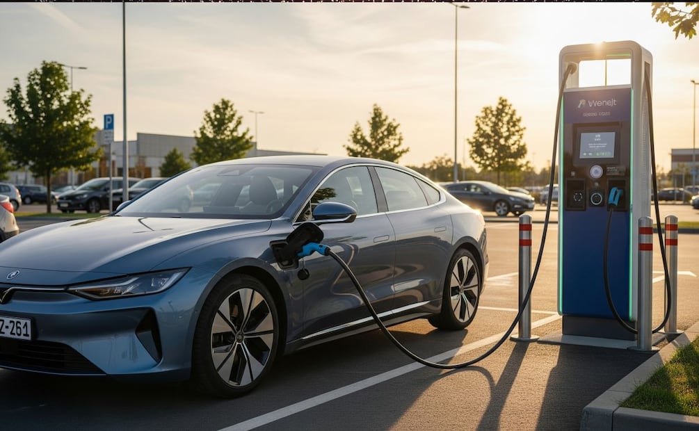 Precio de recargar un auto eléctrico en México: lo que debes saber antes de comprar el auto Olinia. (Foto: Creada con IA)