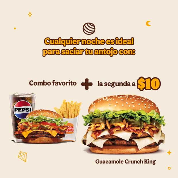 Conoce las hamburguesas participantes de la promoción de Burger King. (Foto: Redes sociales)