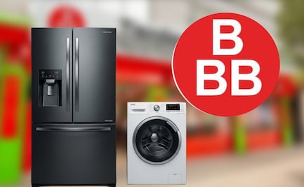 Refrigeradores y lavadoras por menos de 5 mil pesos en tiendas 3B