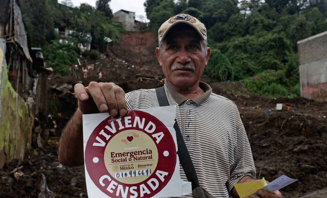 Aunque el apoyo económico del Gobierno federal es un alivio temporal, la reconstrucción completa de las viviendas dañadas por lluvias demandará una inversión mucho mayor (Foto: Cuartoscuro)