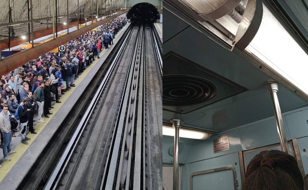 ¿Descubre cómo amanece la actividad del Metro de la CDMX. (Foto: Redes sociales)