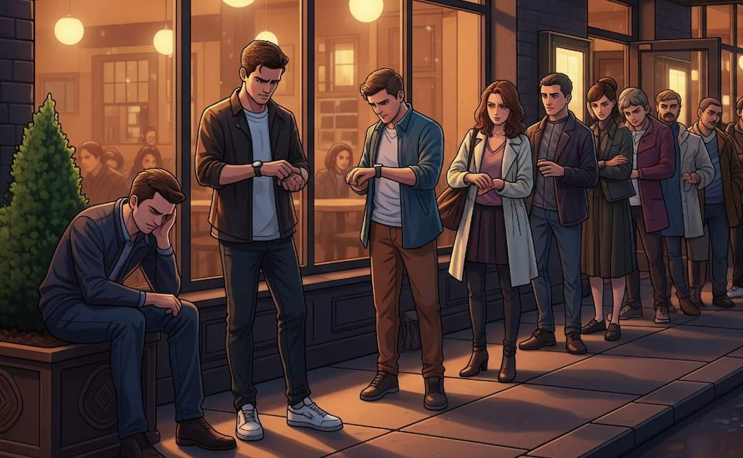 Celebraciones y promociones: filas largas, ¿y pocas ganancias? (Foto: Creada con IA)