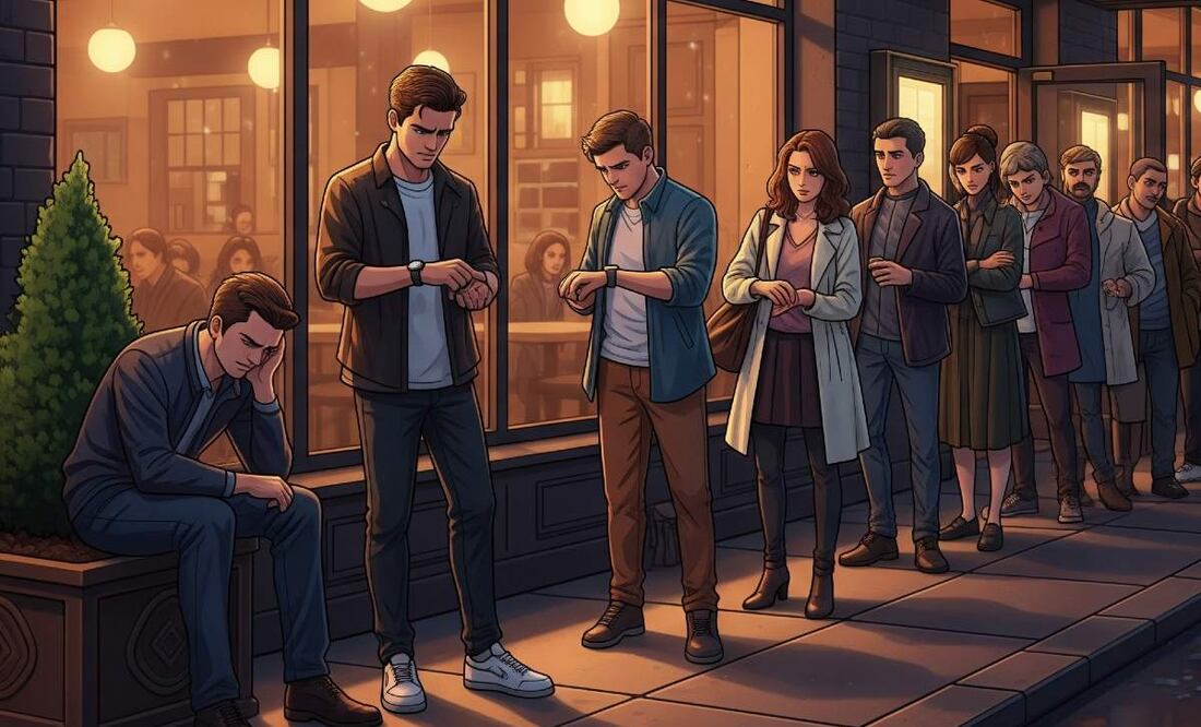 Celebraciones y promociones: filas largas, ¿y pocas ganancias? (Foto: Creada con IA)