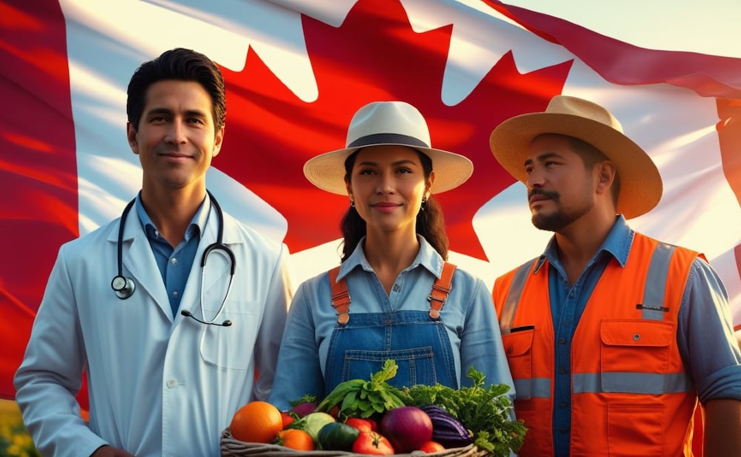 Vivir y trabajar en Canadá: Descubre si tu carrera te permite obtener la residencia. (Foto: Creada con IA)