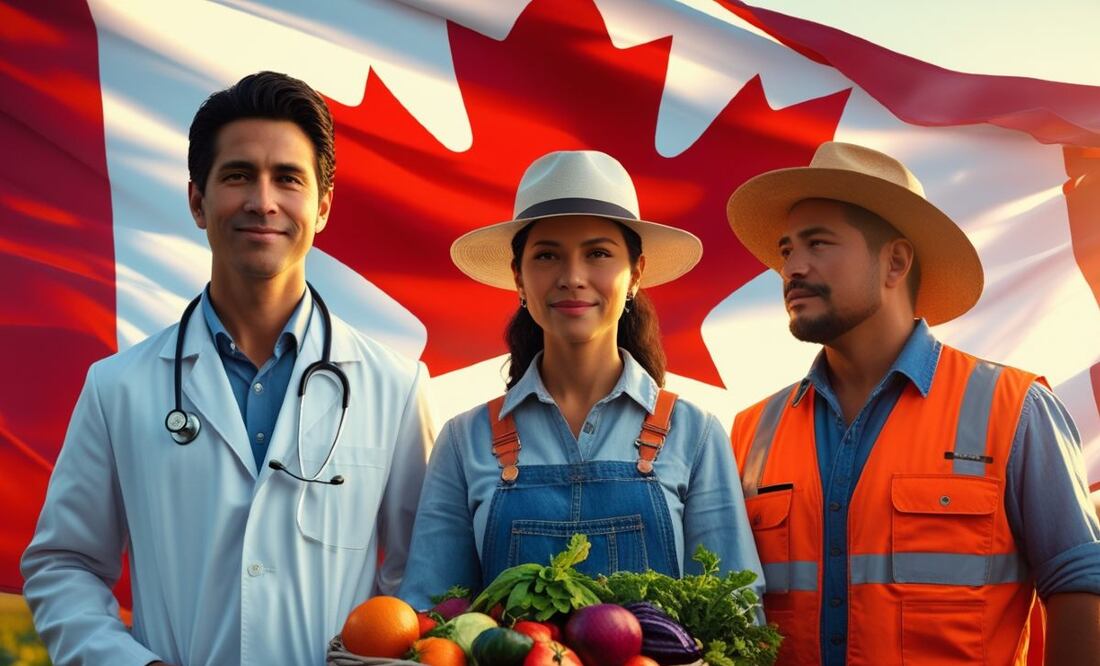 Vivir y trabajar en Canadá: Descubre si tu carrera te permite obtener la residencia. (Foto: Creada con IA)