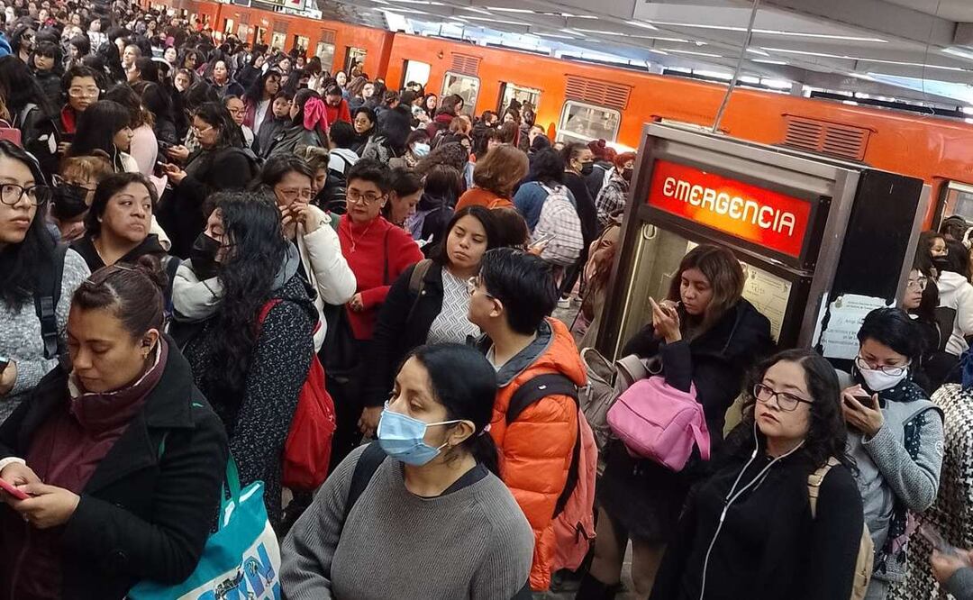 Conoce el tiempo de espera en cada estación del Metro de la CDMX. (Foto: Redes Sociales)