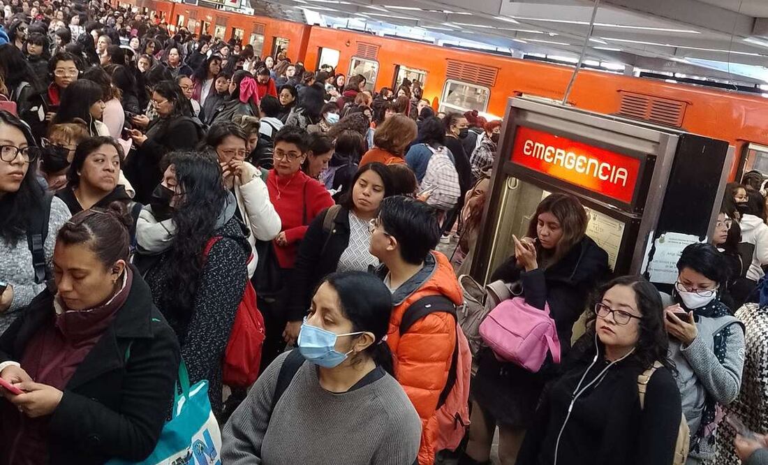 Conoce el tiempo de espera en cada estación del Metro de la CDMX. (Foto: Redes Sociales)