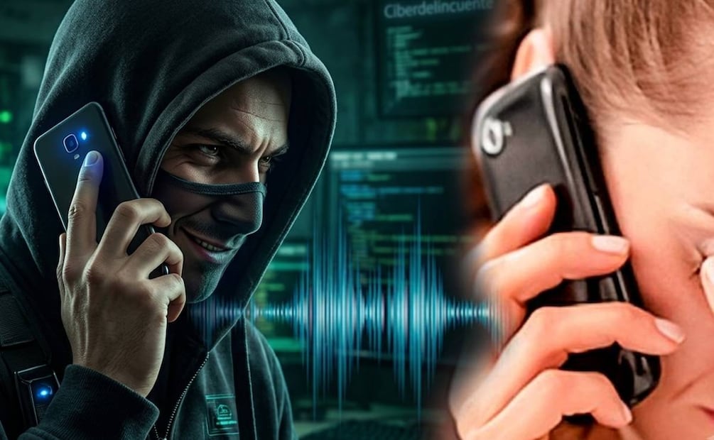 Las palabras que nunca debes decir al contestar el teléfono vacían tus cuentas. (Foto: Creada con IA)