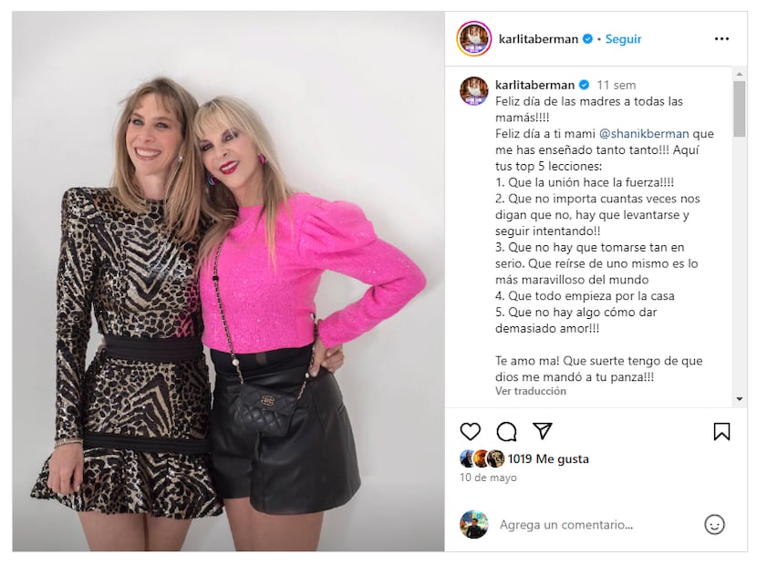 ¿Quién es la hija de Shanik Berman? (Foto: Redes sociales)
