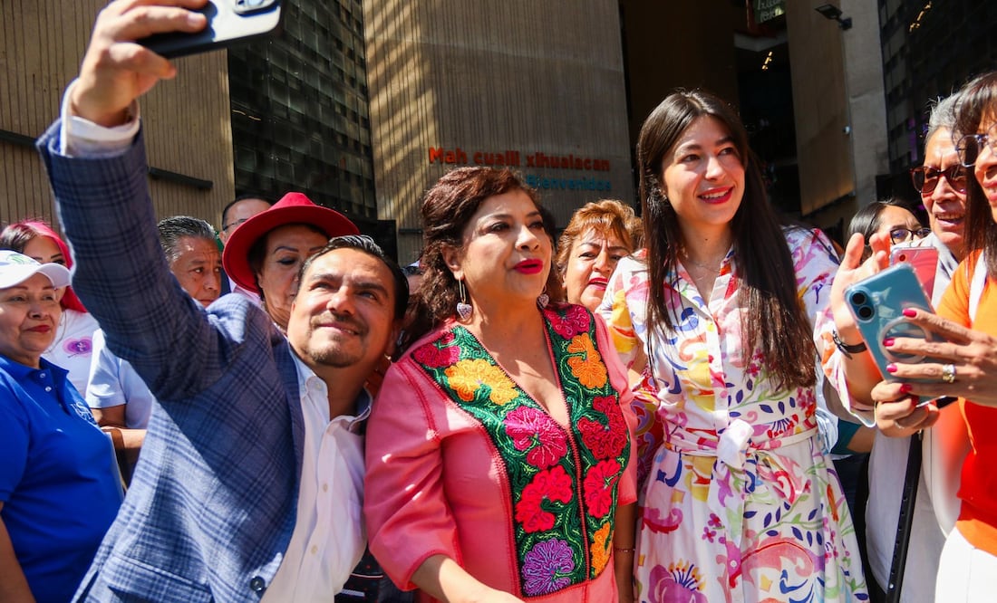 Clara Brugada durante la inauguración del Festival Nuevas Emprendedoras con Negocios en Internet NENIS en el Museo Yancuic (Foto: Cuartoscuro)