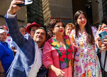 Clara Brugada lanza programa para NENIS, mujeres que venden en Facebook y entregan en Metro CDMX