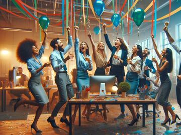 ¿Pueden despedirme por emborracharme en la cena de Navidad de la oficina?