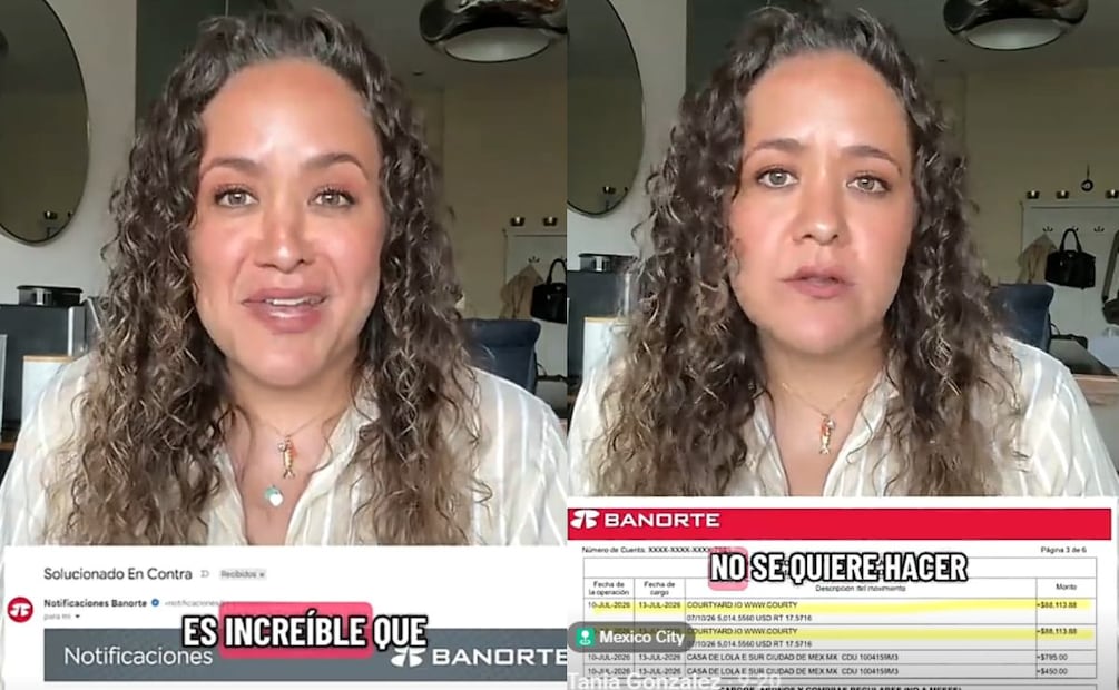 Deuda de $300 mil en Banorte desata denuncia: clienta asegura que nunca hizo las compras. (Foto: Captura de pantalla)