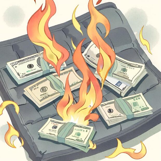 Guardar tu dinero en Bonddia permite hacerlo crecer, a diferencia de colocarlo "bajo el colchón". (Foto: Generada con Inteligencia Artificial)