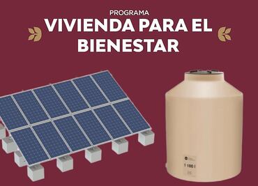 Tinacos y paneles solares gratis en Edomex: Conoce las fechas clave para el registro 2025