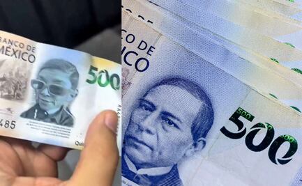 Nueva estafa con billetes de 500 pesos: Comerciante confunde rostro de Benito con el de tiktoker