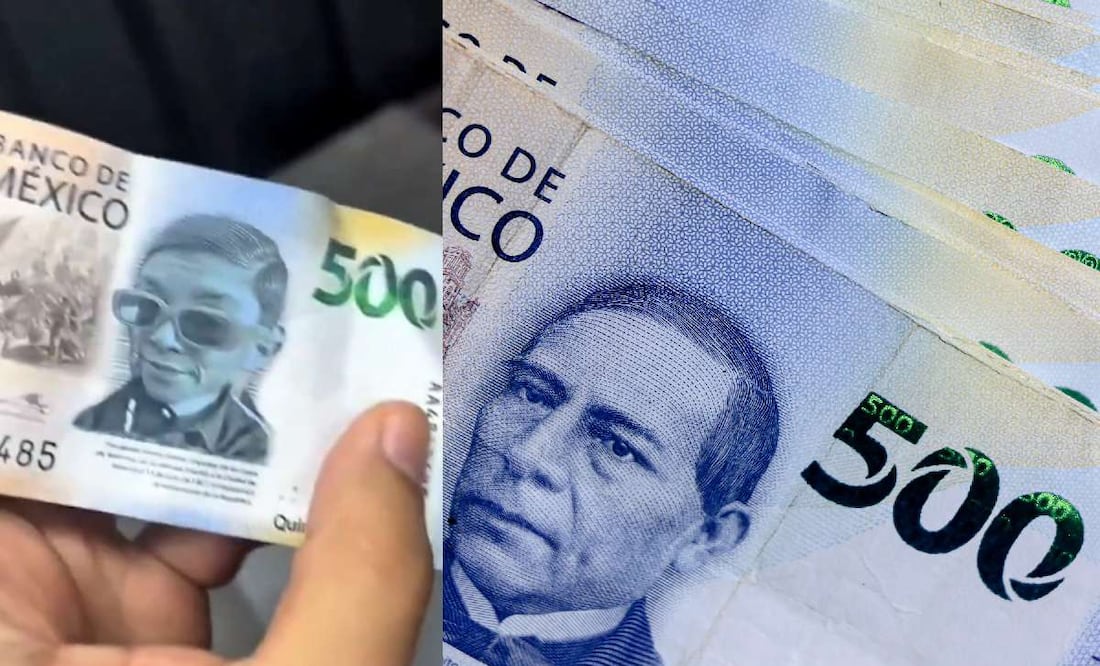 Recibe billete falso con la imagen de 'La Venenito'. (Foto: Redes sociales)