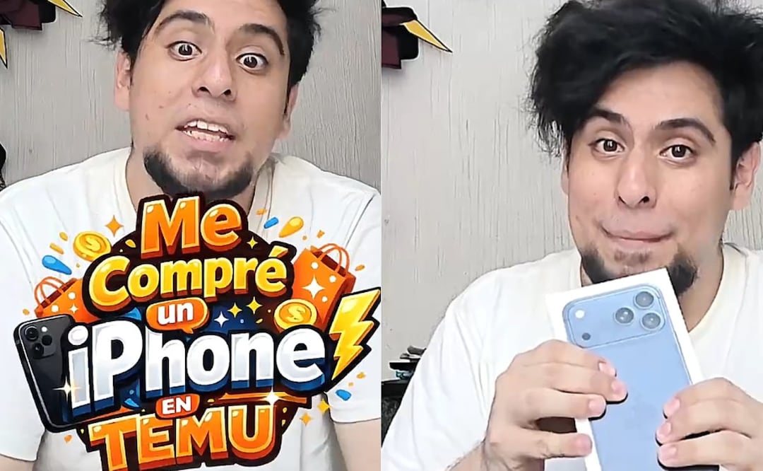 iPhone de 10 pesos en Temu se vuelve viral en redes sociales: este es el truco detrás de la publicación. (Foto: Captura de pantalla)