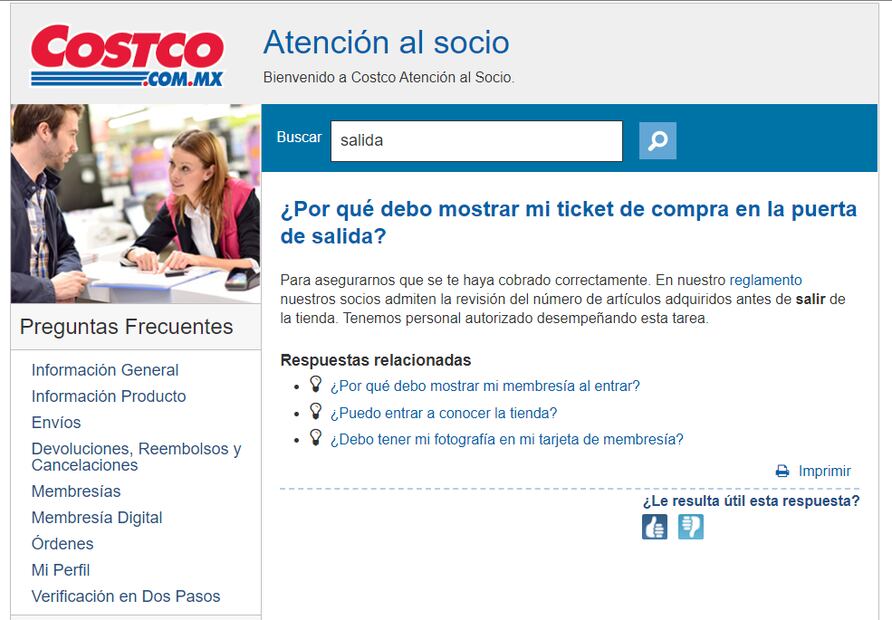 El detrás de la verificación de recibos en Costco. (Foto: Redes sociales)