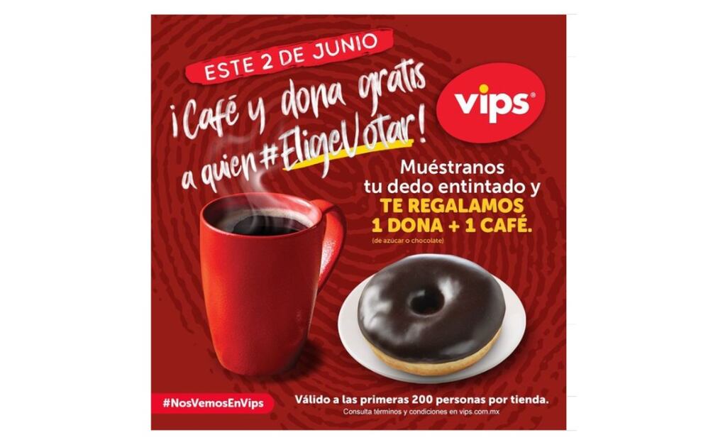 Promoción Vips. (Foto: Captura de pantalla)