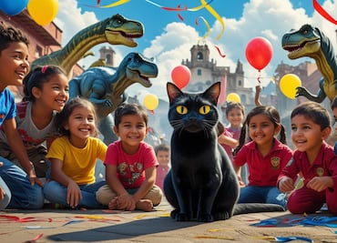 Día del Niño 2025 en CDMX: Actividades GRATIS, dinosaurios y película Flow