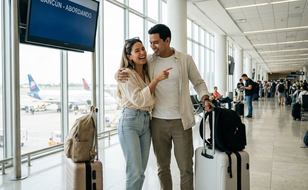 Aeroméxico vs. Volaris: ¿Cuál ofrece el paquete más barato para viajar en Semana Santa? (Foto: Creada con IA)