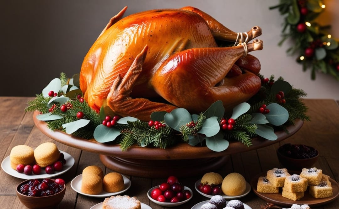 Descubre cómo obtener tu pavo navideño gratis, si viven en la alcaldía GAM. (Foto: Creada con IA)