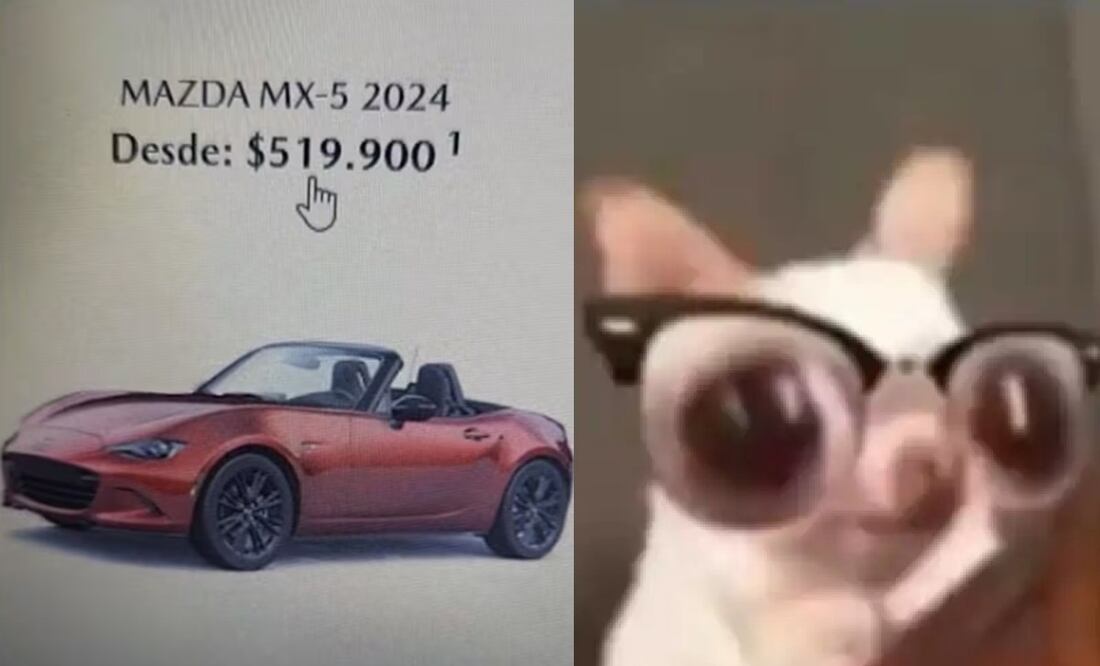 Error en precio de auto Mazda se hace viral en redes sociales. (Foto: Internet)