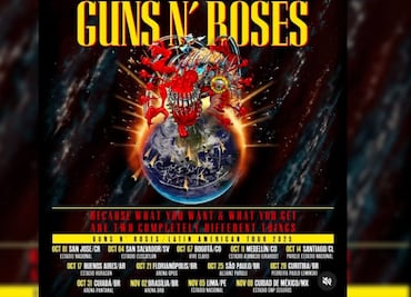 Guns N’ Roses en CDMX: Precio de los boletos para su concierto en el Estadio GNP Seguros